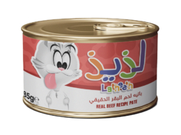 Real beef patty cat food 85 grams