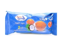 Coconut cupcakes 65 gm, 2 pieces