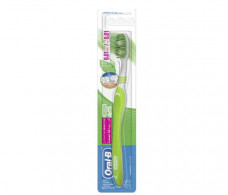 Ultra thin green toothbrush for sensitive gums