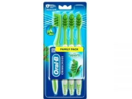 Oral B Cross Action Neem Toothbrush 6ct