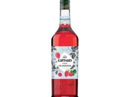 Raspberry syrup Giffard glass 1 liter