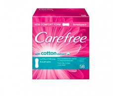 Care Free Cotton Fresh 58 Pieces