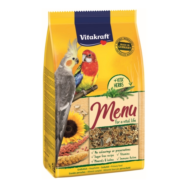 Food for cockatiels and parrots Vita Kraft 1kg