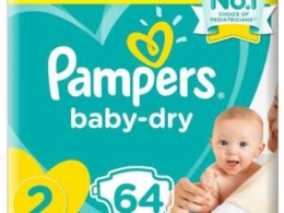Pampers Diaper Active Baby Value Pack Mini 64