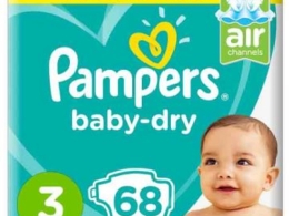 Pampers Active Baby Jumbo Pack Midi 68