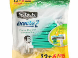 Exacta razor 2 blades, check 12+6 for free