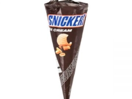Snickers Ice Cream Cone