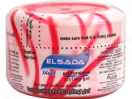 Black hair gel pink 100 ml