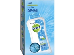 Dettol shower gel cool 250 ml + bottle