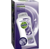 Dettol shower gel for sensitive skin 250 ml + lotion