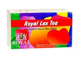 Laxative flower tea, 25 bags, 50 pounds, Royal