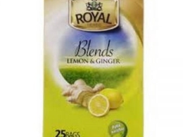 Royal Herbal Tea Lemon & Ginger 25s