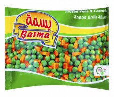 Basma Frozen Peas & Carrots 400gm