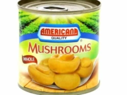 Americana whole mushrooms 184 grams