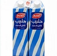 KDD long life full fat milk 1 litre