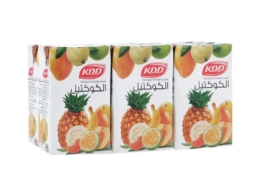 عصير الكوكتيل كى دى دى250مل5+1مجانا