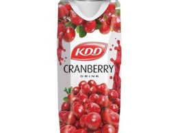 KDD cranberry juice 250 ml