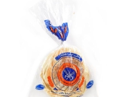 خبز عربي ابيض خفيف 6 حبة 300 غرام