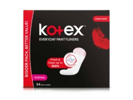 Kotex normal daily pads 54 pads