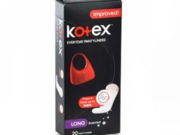 Kotex long scented daily towel, 20 pads