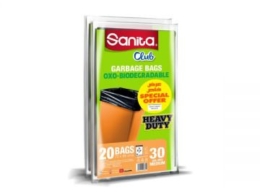 Sanita Garbage Bag Bio 20 × 30 Gallons x 3 Piece...