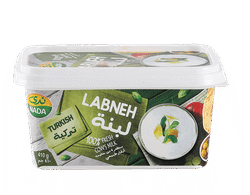 لبنة تركية عبوة بلاستيك ندي 410 جرام