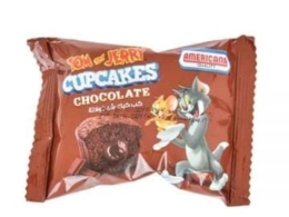 Americana Tom Njerry Cup Cake Chocolate