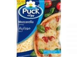 Puck Shredded Mozzarella Cheese 400gm