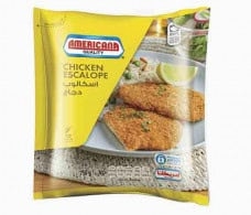 Americana chicken escalope bag 750 grams