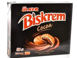 Ulker Biskrem with cocoa cream 36g