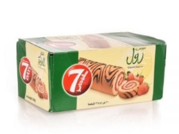 7days Swiss Roll Mini Strawberry 12x20gm