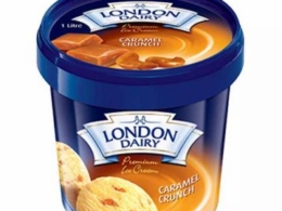 London Dairy Ice Cream Caramel Crunch 500ml