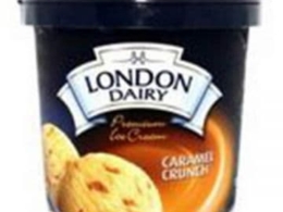 London Dairy Ice Cream Caramel Crunch 1Ltr