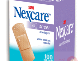 Nexcare effective sheer wound dressing 100pcs 656