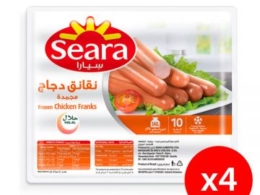 نقانق دجاج سيرا 340جم 4 حبه