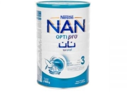 حليب اطفال نان 3 ال اف ابتي برو 12* 1800جم