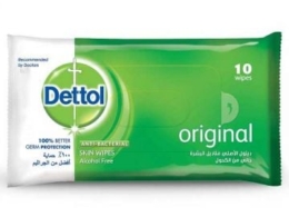 Dettol Wipes Original 5X10