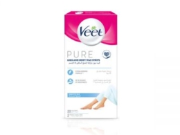 Veet Leg & Body Wax Strips 20 Pcs
