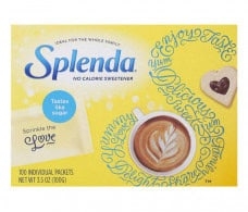 Zero Splenda sugar substitute 100 sachets