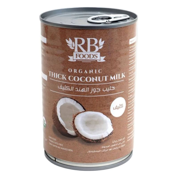 RB Organic Thickened Coconut Milk 400ml