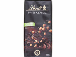 Lent Swiss Classic Hazelnut Chocolate 100 grams