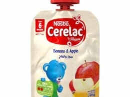 Nestle Cerelac Puree Pouch Banana Apple