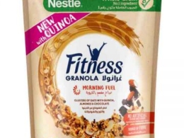 Nestle Fitness Granola Quinoa Choc Nnuts