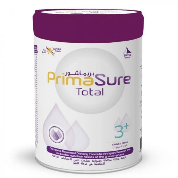 Primachure Total +3 baby milk, vanilla flavor, 400 g