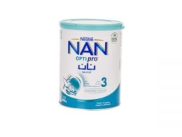 حليب اطفال نان 3 ال اف ابتي برو 12* 800جم