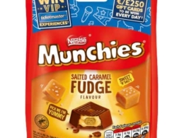 Nestle Munchies salted caramel flavor 97 grams