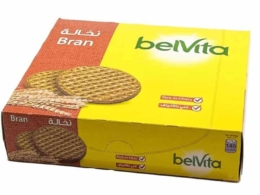 Belvita bran fiber biscuits 56 grams, 8 pieces