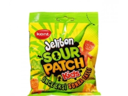 Sour patch fruit flavored soft candy 80 grams