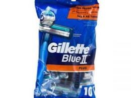 Gillette Blue Ii Plus Ultra Grip Disposable Blades 10