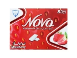Nova Blister Sugar Free Strawberry Gum 11.2g